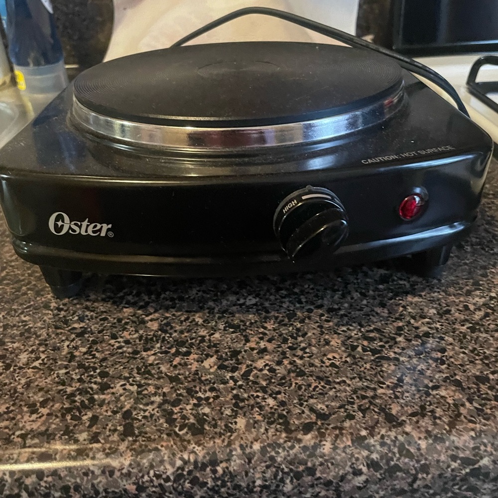 Oster Black Electric Burner